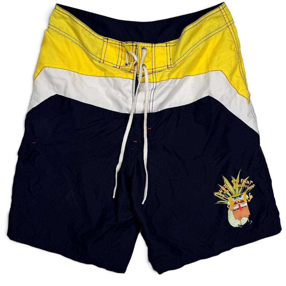 Spongebob Squarepants Size 34 'I Wear The Pants In This Pineapple' Trunks